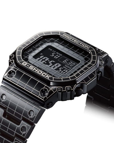 Casio Casio G-Shock GMW-B5000CS-1DR (GMW-B5000CS-1) лимитированной серии, наручные мужские часы фото под углом